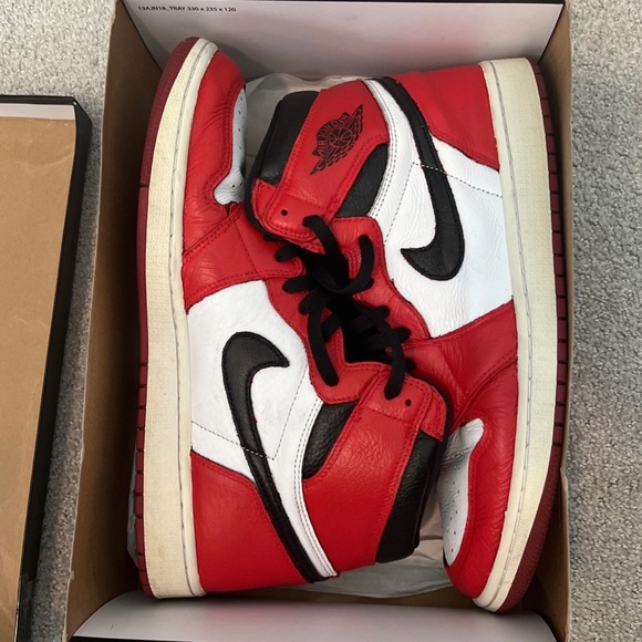 CUSTOM Jordan 1 High Chicago Sz12 Used